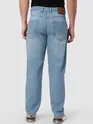 Light Blue Distressed Baggy Fit Jeans