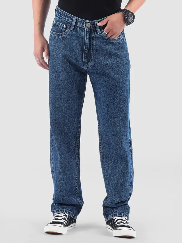 Scotch Blue Cloud Wash Baggy Fit Jeans