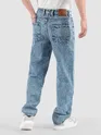 Soft Blue Cloud Wash Baggy Fit Jeans