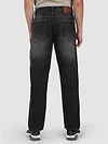 Black Faded Baggy Fit Jeans