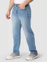 Light Blue Faded Baggy Fit Jeans