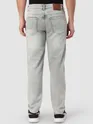 Light Grey Whisker Regular Fit Jeans