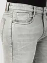 Light Grey Whisker Regular Fit Jeans