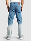 Mid Blue Ombre Bootcut Jeans