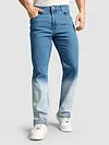 Mid Blue Ombre Bootcut Jeans