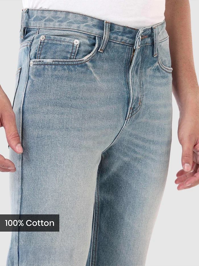 True Blue Carrot Fit Jeans
