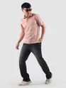 Black Saddle Stitch Bootcut Jeans