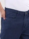 Indigo Blue Over Dyed Baggy Fit Jeans