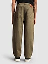 Tinted Brown Over Dyed Baggy Fit Jeans