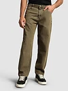 Tinted Brown Over Dyed Baggy Fit Jeans
