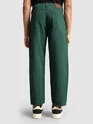 Tinted Green Over Dyed Baggy Fit Jeans