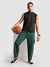 Tinted Green Over Dyed Baggy Fit Jeans