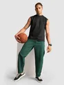 Tinted Green Over Dyed Baggy Fit Jeans