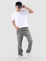 Light Grey Spray Washed Regular Fit Jeans