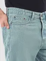 Green Tinted Baggy Fit Jeans