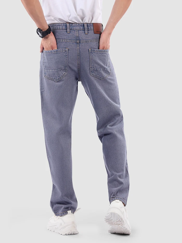 Purple Baggy Fit Jeans