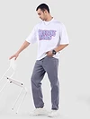 Purple Baggy Fit Jeans