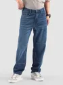 Dark Blue Cut and Sew Baggy Fit Jeans