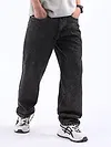Grey Cloud Wash Baggy Fit Jeans