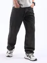 Grey Cloud Wash Baggy Fit Jeans