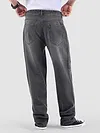 Grey Cut and Sew Baggy Fit Jeans
