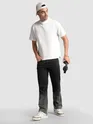 Grey Ombre Bootcut Jeans