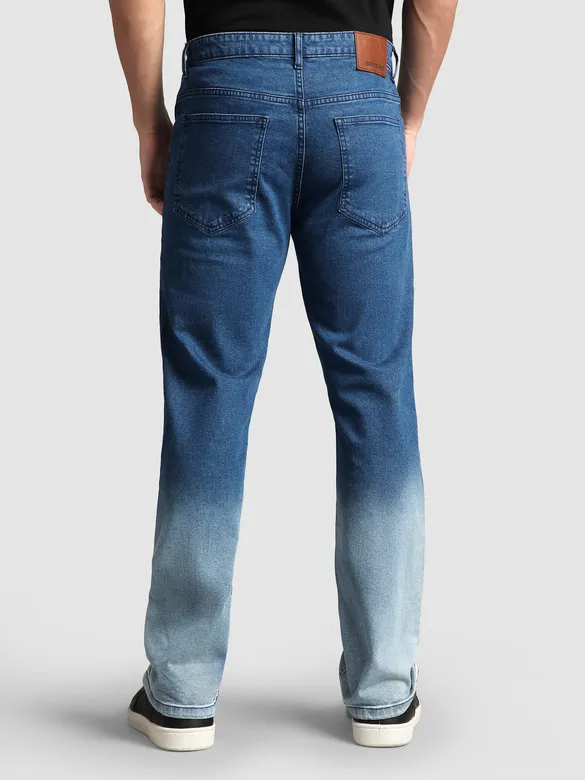 Indigo Ombre Bootcut Jeans