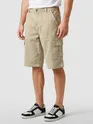 Beige Overdyed Jorts
