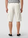 White Overdyed Jorts