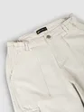 White Overdyed Jorts