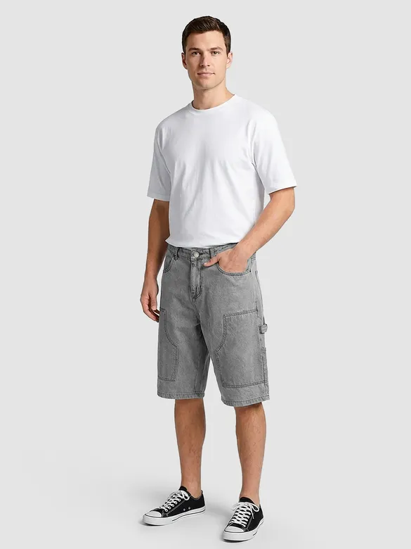 Grey Carpenter Denim Jorts