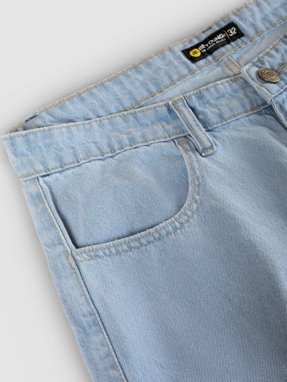 Light Blue Carpenter Denim Jorts