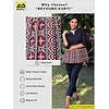 Red-Black Tribal Printed A-Line Top