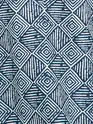 White And Blue Printed Short Kurti