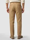 Khaki Textured Summer Pants