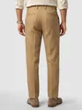 Khaki Textured Summer Pants