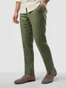 Sage Green Textured Summer Pants