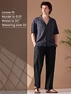 Black Loose-fit Pyjamas