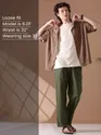 Cedar Green Loose-fit Pajamas