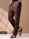 Pajama for men in Brown Color - Loose-fit