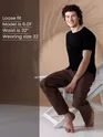 Chocolate Brown Loose-fit Pajamas