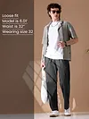 Dark Grey Loose-fit Pajamas