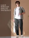 Dark Grey Loose-fit Pajamas