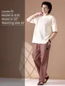 Dusty Peach Loose-fit Pajamas