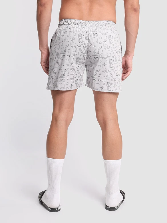 Animal Printed Mens Boxers