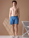 Blue Checked Men?s Boxers