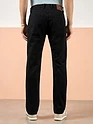 Black Regular Fit Mens Jeans