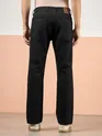 Charcoal Black Regular Fit Mens Jeans