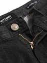 Charcoal Black Regular Fit Mens Jeans