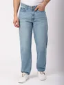 Light Blue Jeans for Men Front View